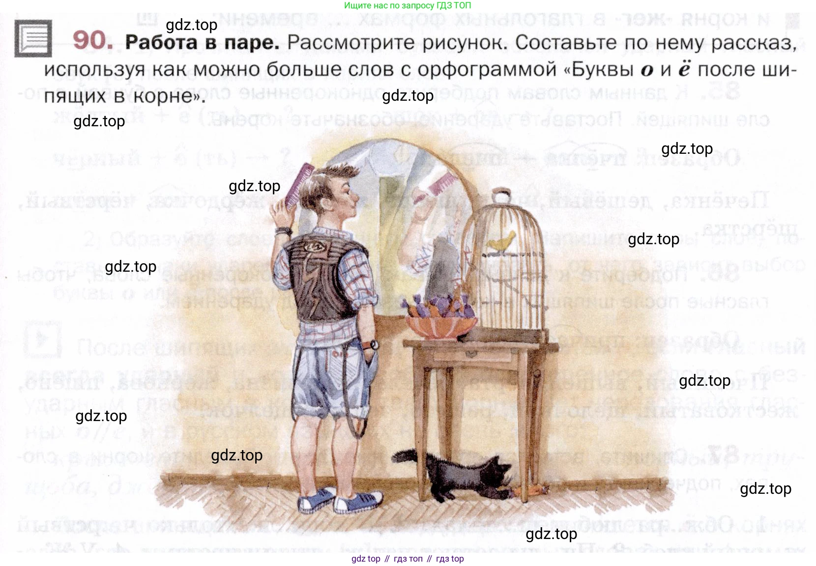 ГДЗ Русский язык, 5 класс Учебник, авторы: Шмелёв Алексей Дмитриевич, Флоренская Эльза Александровна, Габович Фаина Ефимовна, Савчук Лариса Олеговна(2), Шмелёва Елена Яковлевна, издательство Просвещение, Москва, 2021, Часть 1, страница 276, номер 90, Условие
