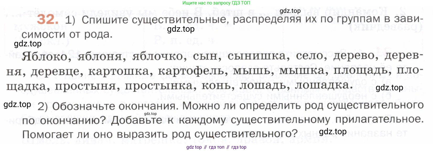 ГДЗ Русский язык, 5 класс Учебник, авторы: Шмелёв Алексей Дмитриевич, Флоренская Эльза Александровна, Габович Фаина Ефимовна, Савчук Лариса Олеговна(2), Шмелёва Елена Яковлевна, издательство Просвещение, Москва, 2021, Часть 2, страница 124, номер 32, Условие