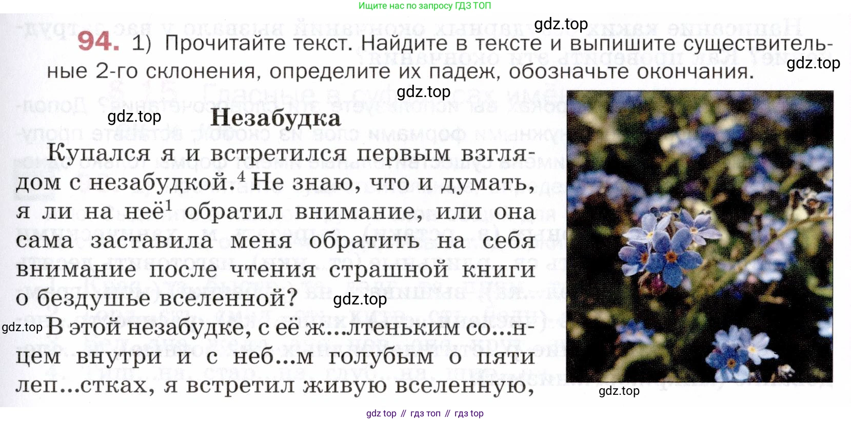 ГДЗ Русский язык, 5 класс Учебник, авторы: Шмелёв Алексей Дмитриевич, Флоренская Эльза Александровна, Габович Фаина Ефимовна, Савчук Лариса Олеговна(2), Шмелёва Елена Яковлевна, издательство Просвещение, Москва, 2021, Часть 2, страница 159, номер 94, Условие
