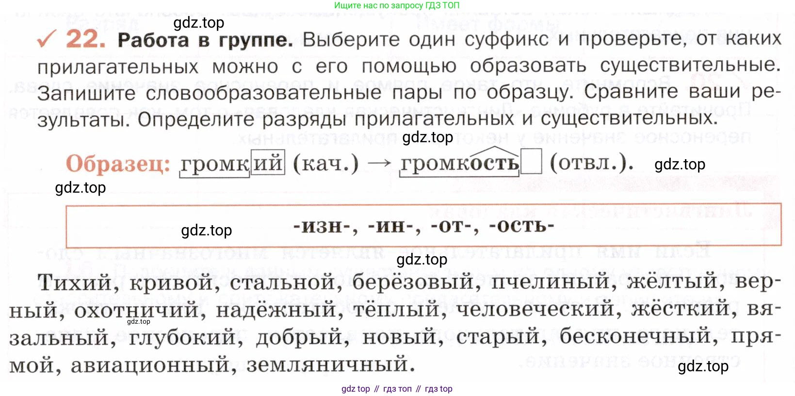 ГДЗ Русский язык, 5 класс Учебник, авторы: Шмелёв Алексей Дмитриевич, Флоренская Эльза Александровна, Габович Фаина Ефимовна, Савчук Лариса Олеговна(2), Шмелёва Елена Яковлевна, издательство Просвещение, Москва, 2021, Часть 2, страница 202, номер 22, Условие