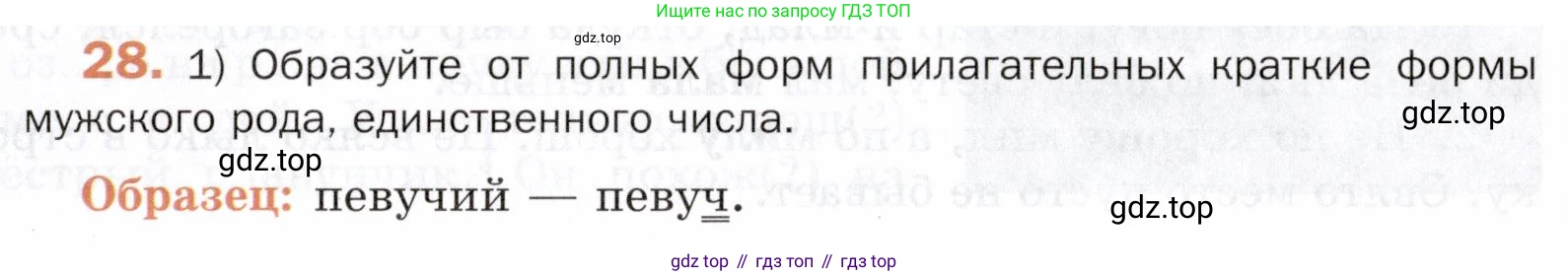 ГДЗ Русский язык, 5 класс Учебник, авторы: Шмелёв Алексей Дмитриевич, Флоренская Эльза Александровна, Габович Фаина Ефимовна, Савчук Лариса Олеговна(2), Шмелёва Елена Яковлевна, издательство Просвещение, Москва, 2021, Часть 2, страница 205, номер 28, Условие