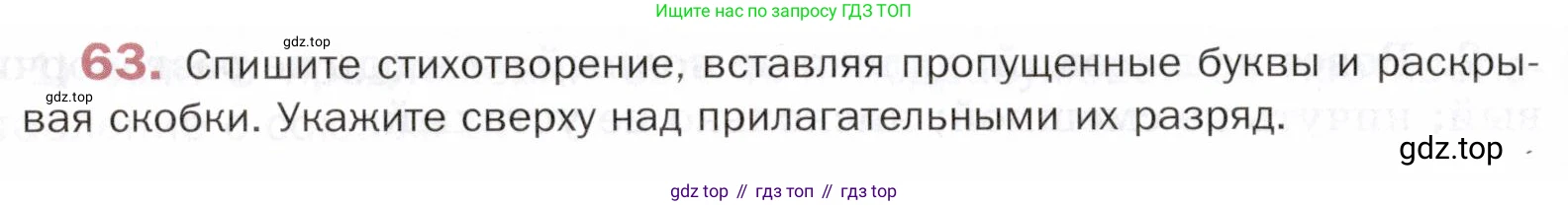 ГДЗ Русский язык, 5 класс Учебник, авторы: Шмелёв Алексей Дмитриевич, Флоренская Эльза Александровна, Габович Фаина Ефимовна, Савчук Лариса Олеговна(2), Шмелёва Елена Яковлевна, издательство Просвещение, Москва, 2021, Часть 2, страница 226, номер 63, Условие