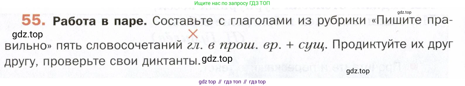 ГДЗ Русский язык, 5 класс Учебник, авторы: Шмелёв Алексей Дмитриевич, Флоренская Эльза Александровна, Габович Фаина Ефимовна, Савчук Лариса Олеговна(2), Шмелёва Елена Яковлевна, издательство Просвещение, Москва, 2021, Часть 2, страница 282, номер 55, Условие