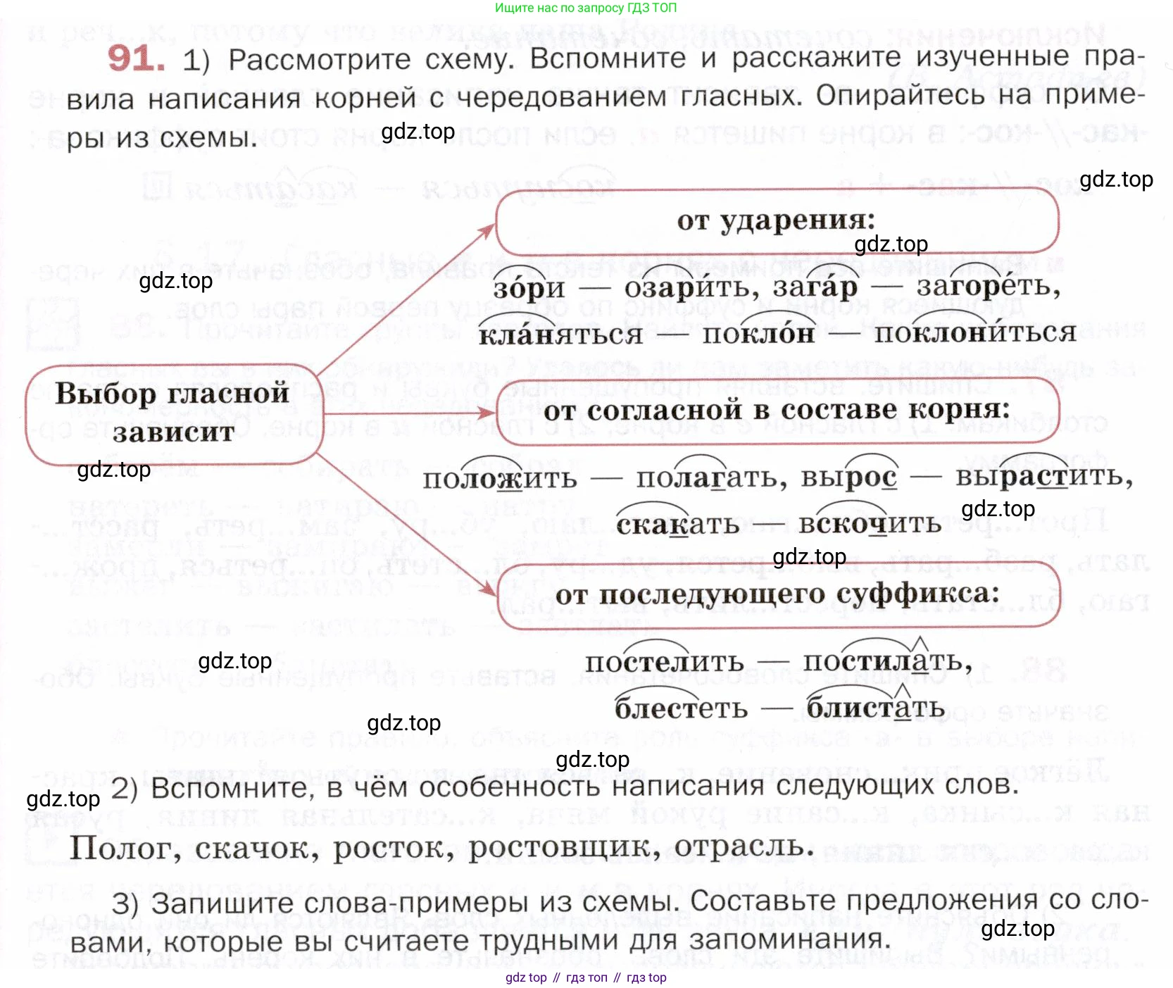 ГДЗ Русский язык, 5 класс Учебник, авторы: Шмелёв Алексей Дмитриевич, Флоренская Эльза Александровна, Габович Фаина Ефимовна, Савчук Лариса Олеговна(2), Шмелёва Елена Яковлевна, издательство Просвещение, Москва, 2021, Часть 2, страница 298, номер 91, Условие