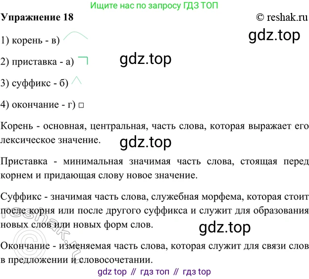 ГДЗ Русский язык, 5 класс Учебник, авторы: Шмелёв Алексей Дмитриевич, Флоренская Эльза Александровна, Габович Фаина Ефимовна, Савчук Лариса Олеговна(2), Шмелёва Елена Яковлевна, издательство Просвещение, Москва, 2021, Часть 1, страница 17, номер 18, Решение 2