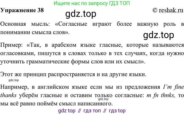 ГДЗ Русский язык, 5 класс Учебник, авторы: Шмелёв Алексей Дмитриевич, Флоренская Эльза Александровна, Габович Фаина Ефимовна, Савчук Лариса Олеговна(2), Шмелёва Елена Яковлевна, издательство Просвещение, Москва, 2021, Часть 1, страница 92, номер 38, Решение 2
