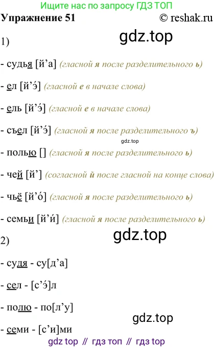 ГДЗ Русский язык, 5 класс Учебник, авторы: Шмелёв Алексей Дмитриевич, Флоренская Эльза Александровна, Габович Фаина Ефимовна, Савчук Лариса Олеговна(2), Шмелёва Елена Яковлевна, издательство Просвещение, Москва, 2021, Часть 1, страница 100, номер 51, Решение 2