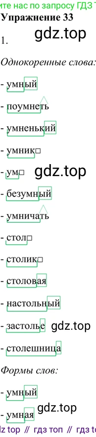 ГДЗ Русский язык, 5 класс Учебник, авторы: Шмелёв Алексей Дмитриевич, Флоренская Эльза Александровна, Габович Фаина Ефимовна, Савчук Лариса Олеговна(2), Шмелёва Елена Яковлевна, издательство Просвещение, Москва, 2021, Часть 1, страница 156, номер 33, Решение 2