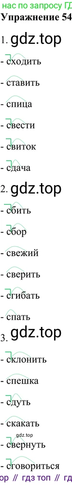ГДЗ Русский язык, 5 класс Учебник, авторы: Шмелёв Алексей Дмитриевич, Флоренская Эльза Александровна, Габович Фаина Ефимовна, Савчук Лариса Олеговна(2), Шмелёва Елена Яковлевна, издательство Просвещение, Москва, 2021, Часть 1, страница 165, номер 54, Решение 2
