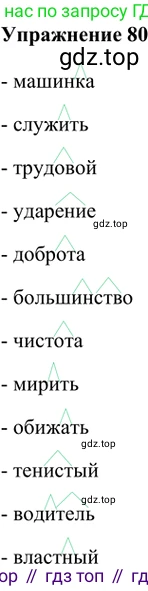 ГДЗ Русский язык, 5 класс Учебник, авторы: Шмелёв Алексей Дмитриевич, Флоренская Эльза Александровна, Габович Фаина Ефимовна, Савчук Лариса Олеговна(2), Шмелёва Елена Яковлевна, издательство Просвещение, Москва, 2021, Часть 1, страница 178, номер 80, Решение 2