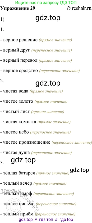 ГДЗ Русский язык, 5 класс Учебник, авторы: Шмелёв Алексей Дмитриевич, Флоренская Эльза Александровна, Габович Фаина Ефимовна, Савчук Лариса Олеговна(2), Шмелёва Елена Яковлевна, издательство Просвещение, Москва, 2021, Часть 1, страница 245, номер 29, Решение 2