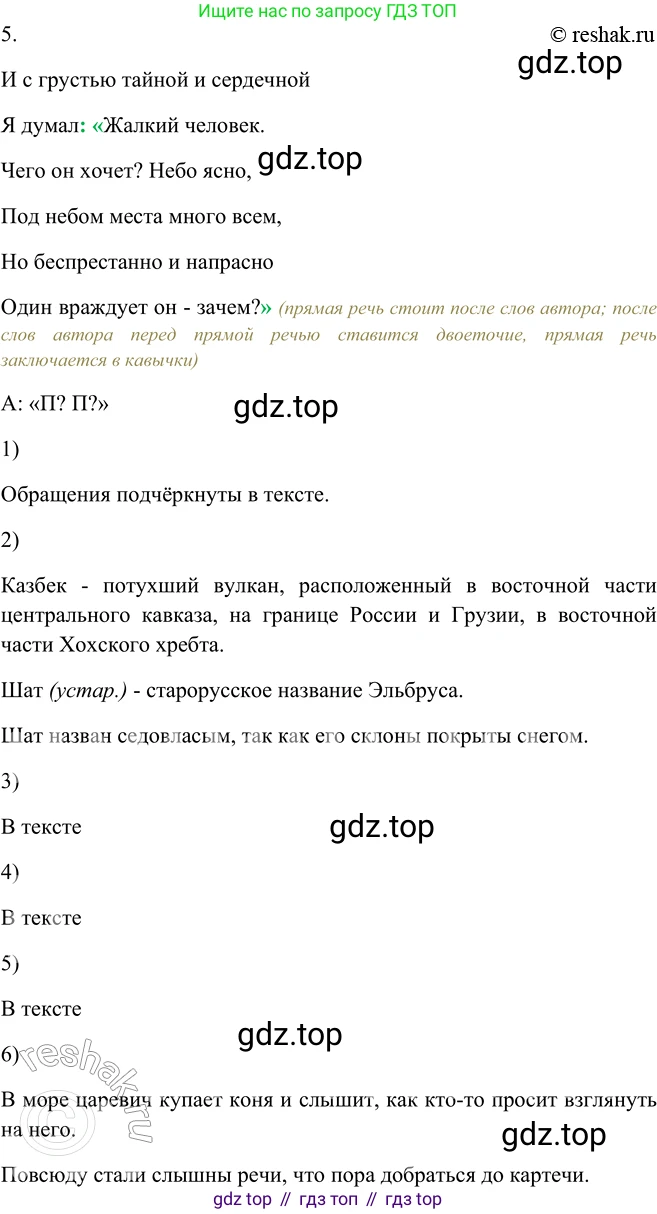ГДЗ Русский язык, 5 класс Учебник, авторы: Шмелёв Алексей Дмитриевич, Флоренская Эльза Александровна, Габович Фаина Ефимовна, Савчук Лариса Олеговна(2), Шмелёва Елена Яковлевна, издательство Просвещение, Москва, 2021, Часть 2, страница 85, номер 103, Решение 2 (продолжение 2)