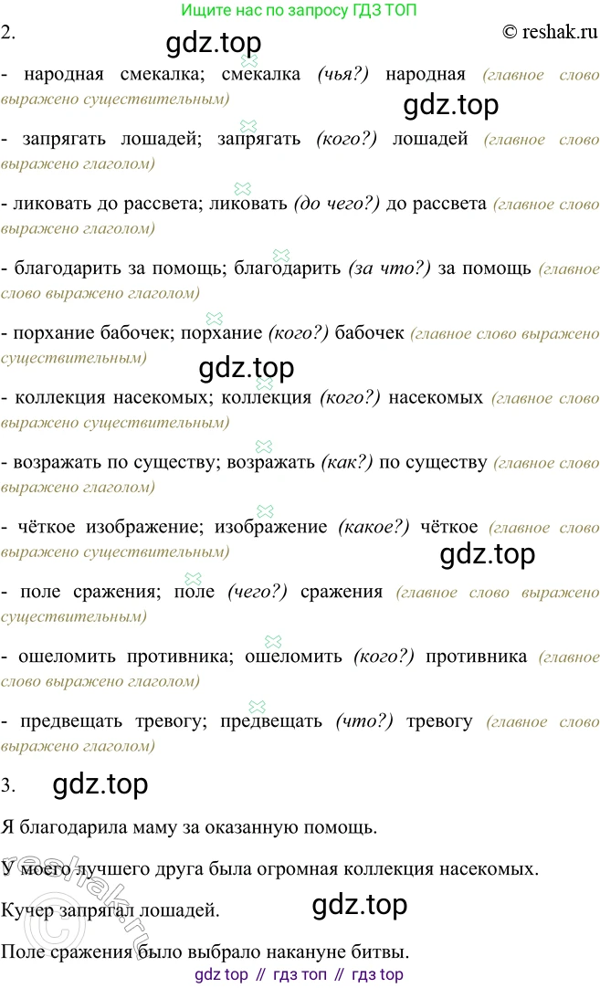 ГДЗ Русский язык, 5 класс Учебник, авторы: Шмелёв Алексей Дмитриевич, Флоренская Эльза Александровна, Габович Фаина Ефимовна, Савчук Лариса Олеговна(2), Шмелёва Елена Яковлевна, издательство Просвещение, Москва, 2021, Часть 2, страница 22, номер 20, Решение 2 (продолжение 2)