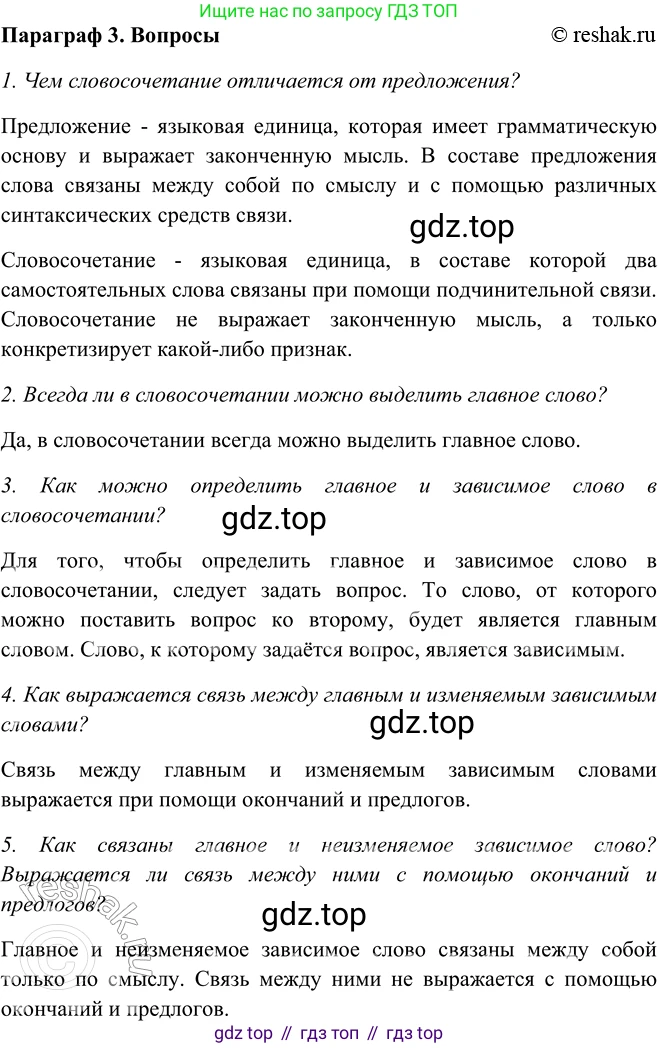 ГДЗ Русский язык, 5 класс Учебник, авторы: Шмелёв Алексей Дмитриевич, Флоренская Эльза Александровна, Габович Фаина Ефимовна, Савчук Лариса Олеговна(2), Шмелёва Елена Яковлевна, издательство Просвещение, Москва, 2021, Часть 2, страница 20, Решение 2