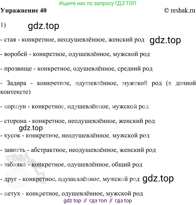ГДЗ Русский язык, 5 класс Учебник, авторы: Шмелёв Алексей Дмитриевич, Флоренская Эльза Александровна, Габович Фаина Ефимовна, Савчук Лариса Олеговна(2), Шмелёва Елена Яковлевна, издательство Просвещение, Москва, 2021, Часть 2, страница 128, номер 40, Решение 2
