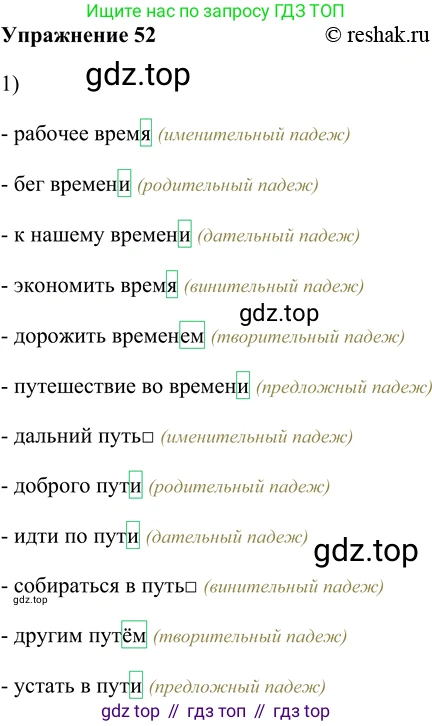 ГДЗ Русский язык, 5 класс Учебник, авторы: Шмелёв Алексей Дмитриевич, Флоренская Эльза Александровна, Габович Фаина Ефимовна, Савчук Лариса Олеговна(2), Шмелёва Елена Яковлевна, издательство Просвещение, Москва, 2021, Часть 2, страница 135, номер 52, Решение 2