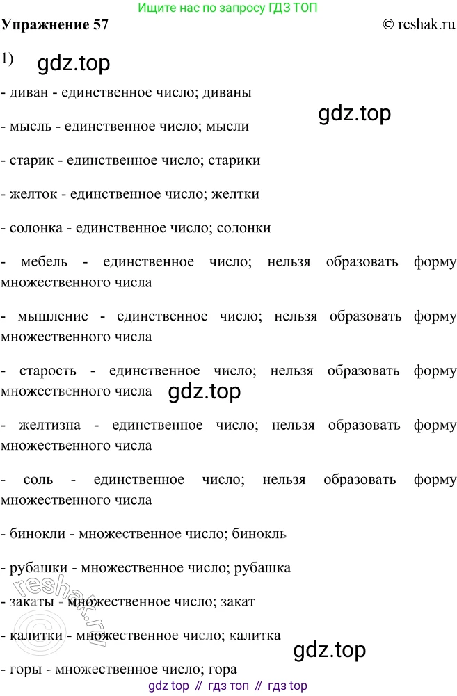 ГДЗ Русский язык, 5 класс Учебник, авторы: Шмелёв Алексей Дмитриевич, Флоренская Эльза Александровна, Габович Фаина Ефимовна, Савчук Лариса Олеговна(2), Шмелёва Елена Яковлевна, издательство Просвещение, Москва, 2021, Часть 2, страница 138, номер 57, Решение 2