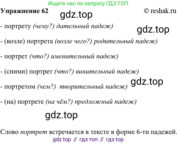 ГДЗ Русский язык, 5 класс Учебник, авторы: Шмелёв Алексей Дмитриевич, Флоренская Эльза Александровна, Габович Фаина Ефимовна, Савчук Лариса Олеговна(2), Шмелёва Елена Яковлевна, издательство Просвещение, Москва, 2021, Часть 2, страница 143, номер 62, Решение 2