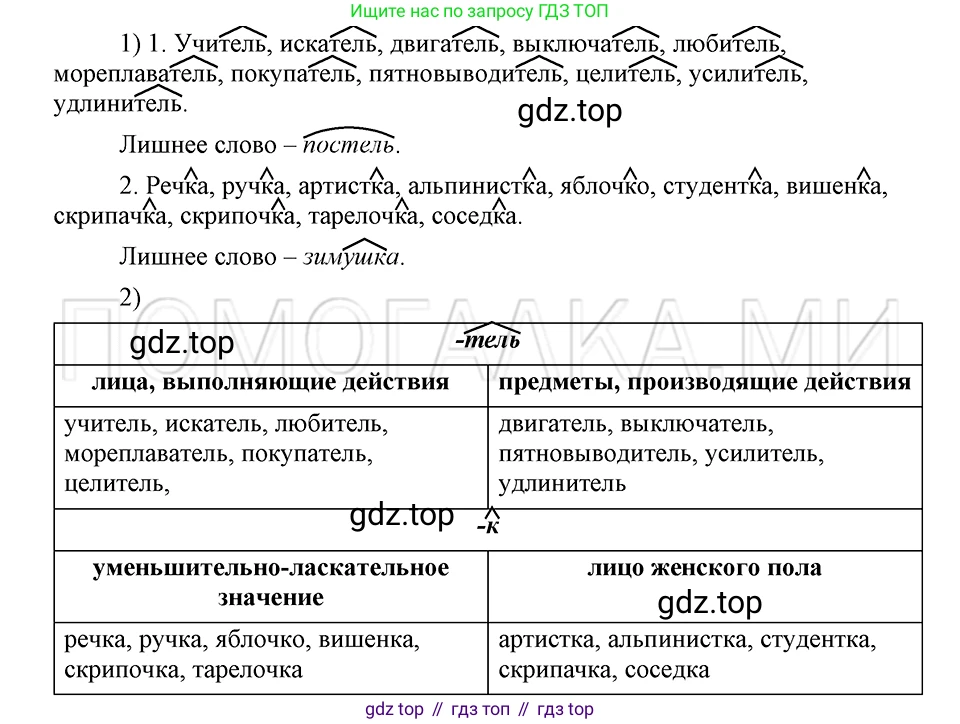 ГДЗ Русский язык, 5 класс Учебник, авторы: Шмелёв Алексей Дмитриевич, Флоренская Эльза Александровна, Габович Фаина Ефимовна, Савчук Лариса Олеговна(2), Шмелёва Елена Яковлевна, издательство Просвещение, Москва, 2021, Часть 1, страница 164, номер 52, Решение 3