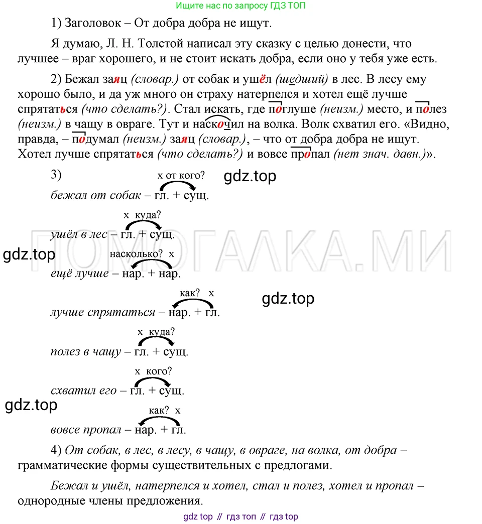 ГДЗ Русский язык, 5 класс Учебник, авторы: Шмелёв Алексей Дмитриевич, Флоренская Эльза Александровна, Габович Фаина Ефимовна, Савчук Лариса Олеговна(2), Шмелёва Елена Яковлевна, издательство Просвещение, Москва, 2021, Часть 2, страница 22, номер 19, Решение 3