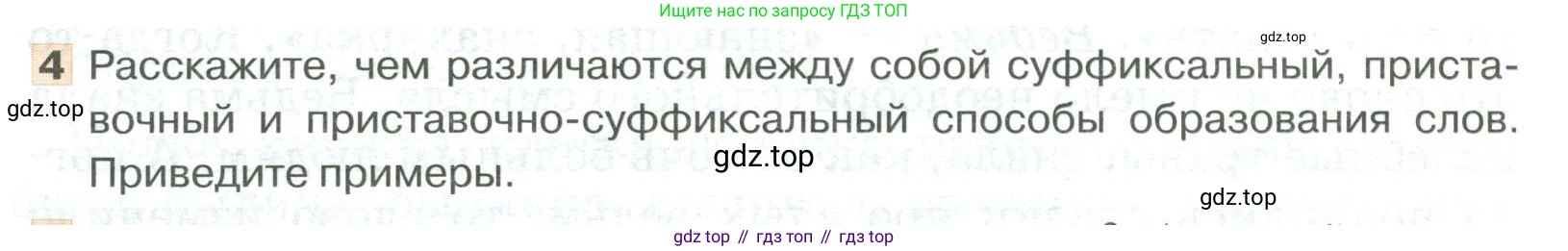 Русский язык, 6 класс Учебник, авторы: Быстрова Елена Александровна, Кибирёва Людмила Валентиновна, Гостева Юлия Николаевна, Антонова Евгения Станиславовна, издательство Русское слово, Москва, 2022, голубого цвета, Часть 1, страница 174, номер 4, Условие