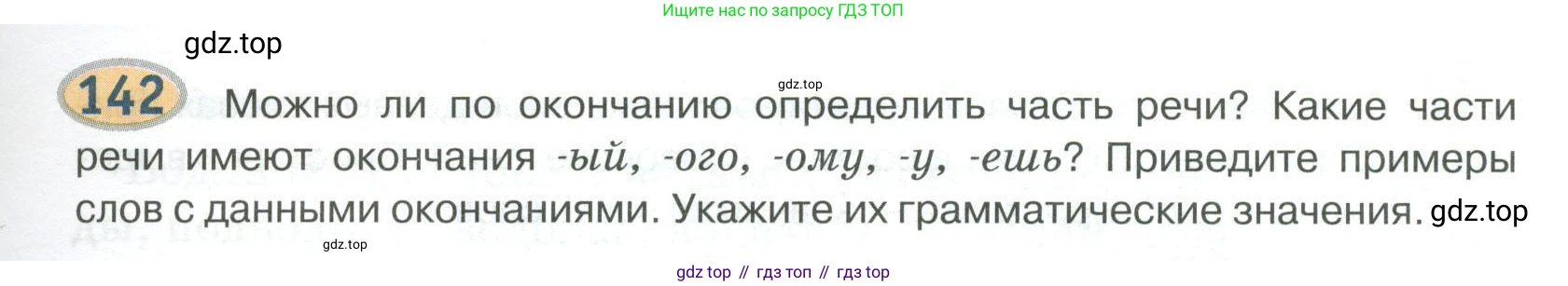 Русский язык, 6 класс Учебник, авторы: Быстрова Елена Александровна, Кибирёва Людмила Валентиновна, Гостева Юлия Николаевна, Антонова Евгения Станиславовна, издательство Русское слово, Москва, 2022, голубого цвета, Часть 1, страница 135, номер 142, Условие