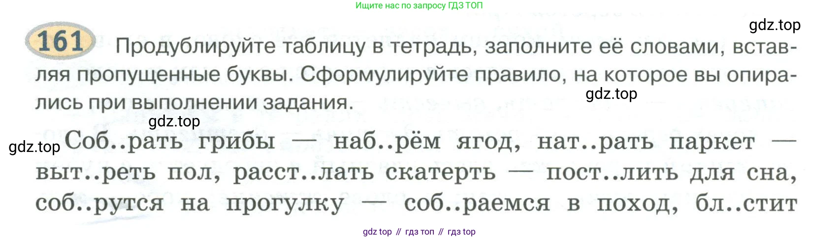 Русский язык, 6 класс Учебник, авторы: Быстрова Елена Александровна, Кибирёва Людмила Валентиновна, Гостева Юлия Николаевна, Антонова Евгения Станиславовна, издательство Русское слово, Москва, 2022, голубого цвета, Часть 1, страница 142, номер 161, Условие