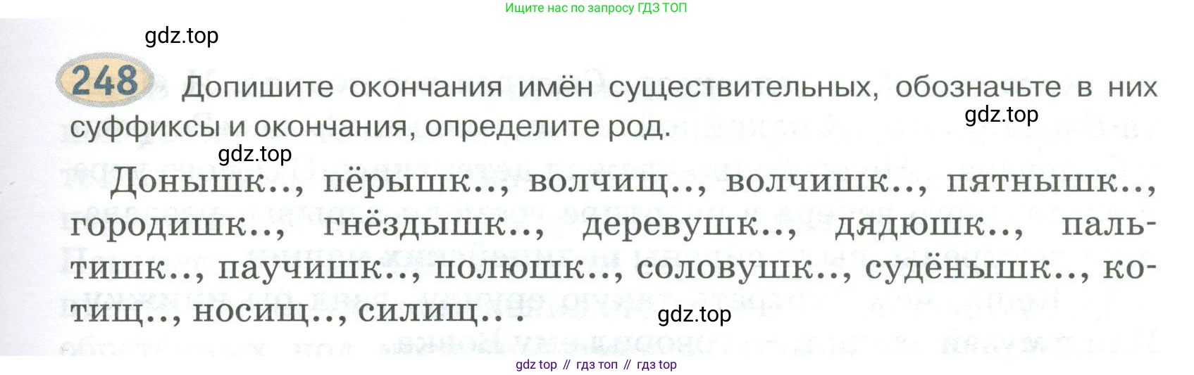 Русский язык, 6 класс Учебник, авторы: Быстрова Елена Александровна, Кибирёва Людмила Валентиновна, Гостева Юлия Николаевна, Антонова Евгения Станиславовна, издательство Русское слово, Москва, 2022, голубого цвета, Часть 1, страница 195, номер 248, Условие