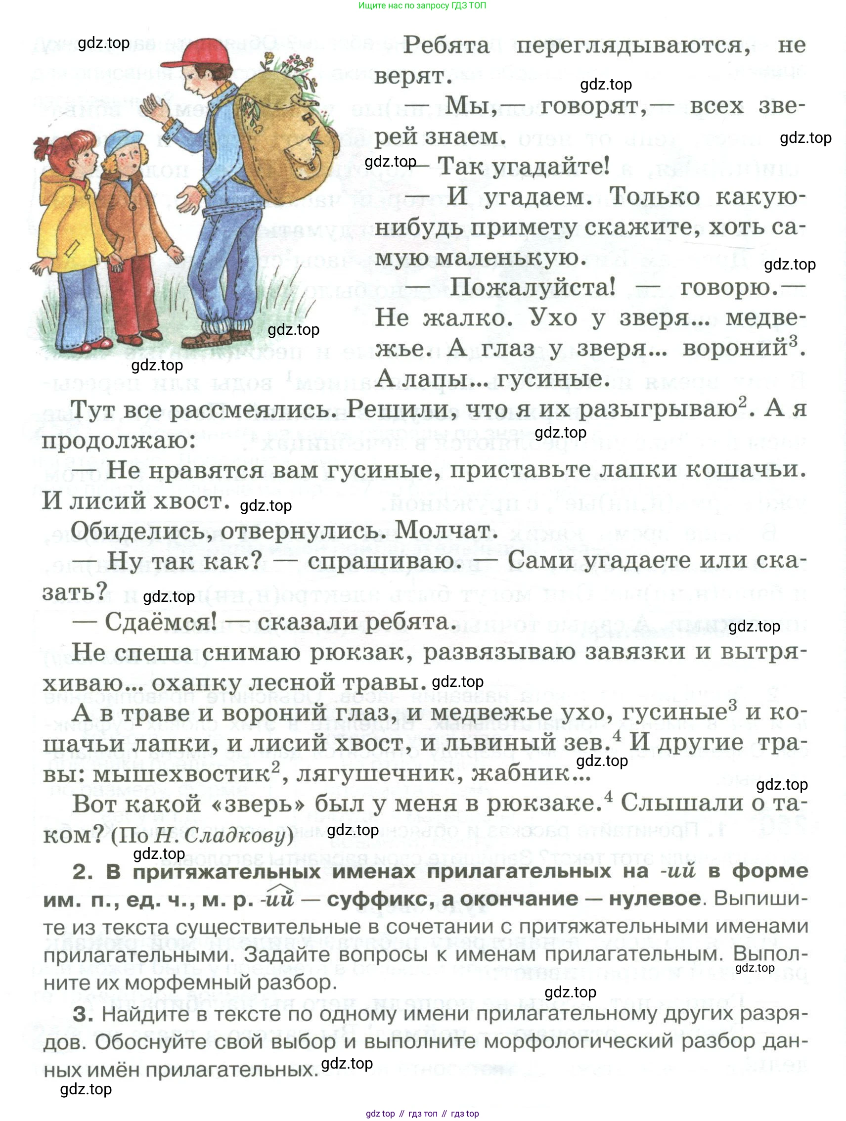 Русский язык, 6 класс Учебник, авторы: Быстрова Елена Александровна, Кибирёва Людмила Валентиновна, Гостева Юлия Николаевна, Антонова Евгения Станиславовна, издательство Русское слово, Москва, 2022, голубого цвета, Часть 1, страница 207, номер 260, Условие (продолжение 2)