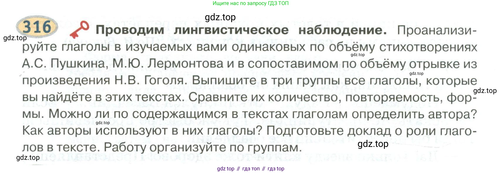 Русский язык, 6 класс Учебник, авторы: Быстрова Елена Александровна, Кибирёва Людмила Валентиновна, Гостева Юлия Николаевна, Антонова Евгения Станиславовна, издательство Русское слово, Москва, 2022, голубого цвета, Часть 1, страница 246, номер 316, Условие