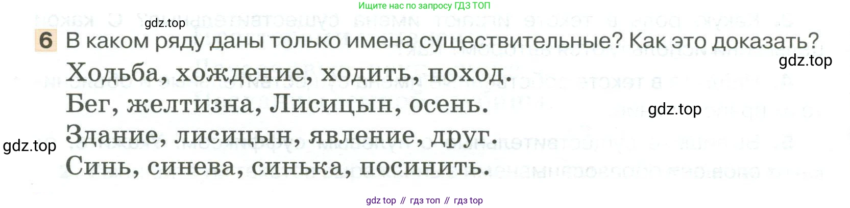 Русский язык, 6 класс Учебник, авторы: Быстрова Елена Александровна, Кибирёва Людмила Валентиновна, Гостева Юлия Николаевна, Антонова Евгения Станиславовна, издательство Русское слово, Москва, 2022, голубого цвета, Часть 1, страница 200, номер 6, Условие