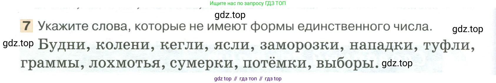 Русский язык, 6 класс Учебник, авторы: Быстрова Елена Александровна, Кибирёва Людмила Валентиновна, Гостева Юлия Николаевна, Антонова Евгения Станиславовна, издательство Русское слово, Москва, 2022, голубого цвета, Часть 1, страница 200, номер 7, Условие
