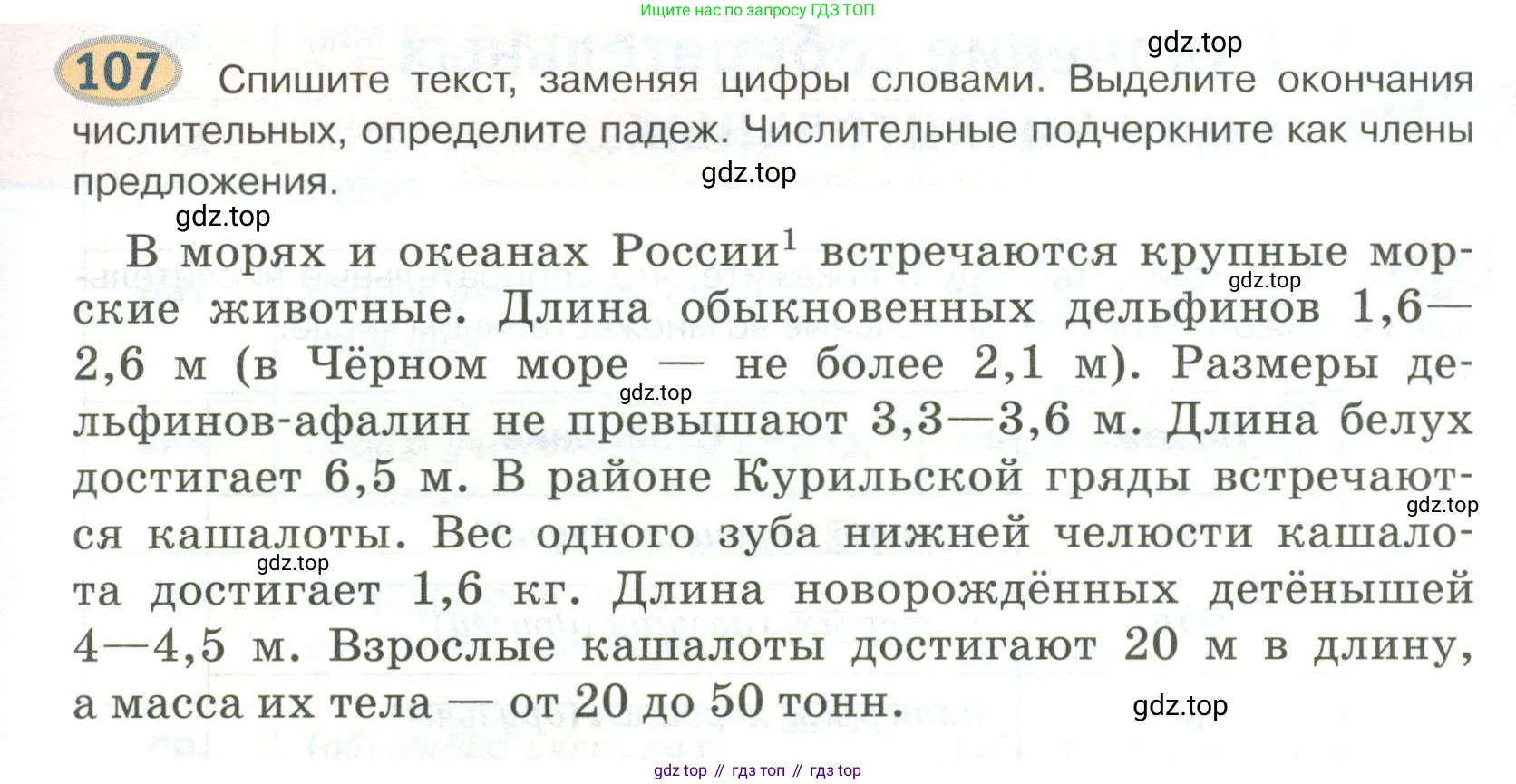Русский язык, 6 класс Учебник, авторы: Быстрова Елена Александровна, Кибирёва Людмила Валентиновна, Гостева Юлия Николаевна, Антонова Евгения Станиславовна, издательство Русское слово, Москва, 2022, голубого цвета, Часть 2, страница 83, номер 107, Условие