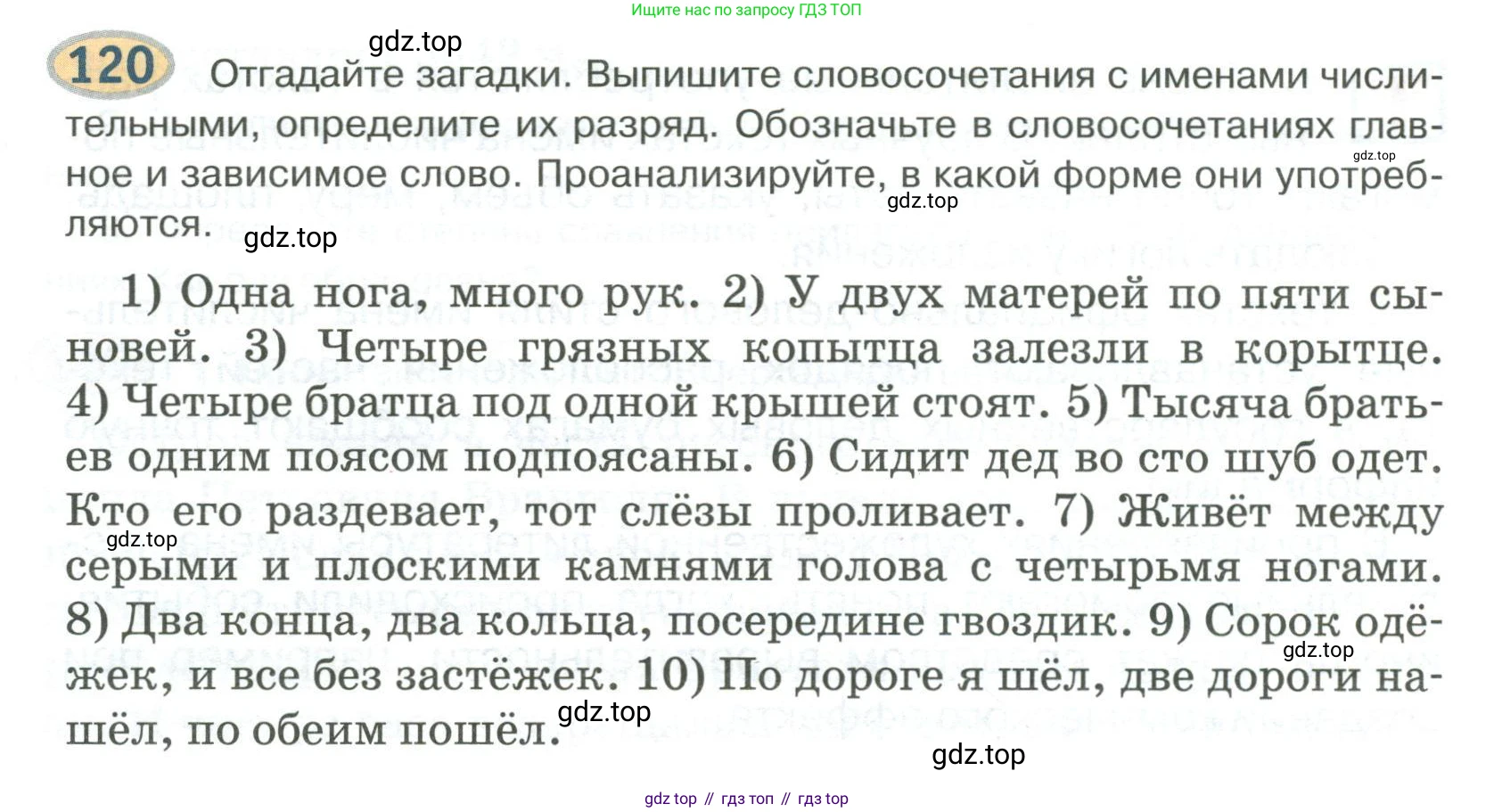 Русский язык, 6 класс Учебник, авторы: Быстрова Елена Александровна, Кибирёва Людмила Валентиновна, Гостева Юлия Николаевна, Антонова Евгения Станиславовна, издательство Русское слово, Москва, 2022, голубого цвета, Часть 2, страница 94, номер 120, Условие