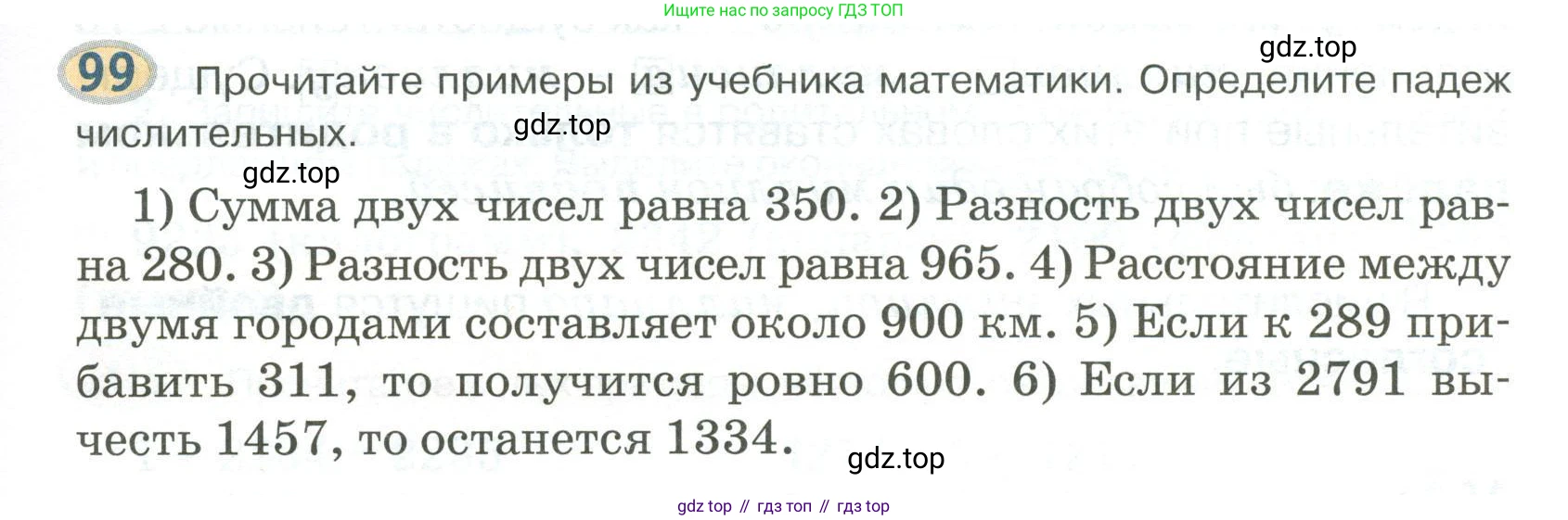 Русский язык, 6 класс Учебник, авторы: Быстрова Елена Александровна, Кибирёва Людмила Валентиновна, Гостева Юлия Николаевна, Антонова Евгения Станиславовна, издательство Русское слово, Москва, 2022, голубого цвета, Часть 2, страница 79, номер 99, Условие