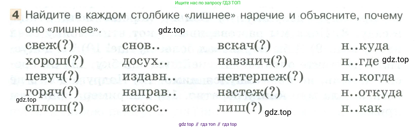 Русский язык, 6 класс Учебник, авторы: Быстрова Елена Александровна, Кибирёва Людмила Валентиновна, Гостева Юлия Николаевна, Антонова Евгения Станиславовна, издательство Русское слово, Москва, 2022, голубого цвета, Часть 2, страница 174, номер 4, Условие