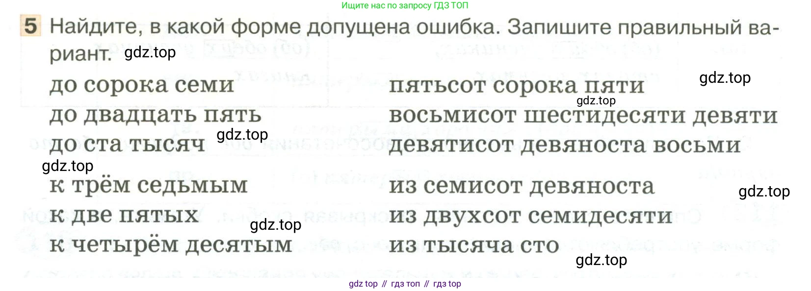 Русский язык, 6 класс Учебник, авторы: Быстрова Елена Александровна, Кибирёва Людмила Валентиновна, Гостева Юлия Николаевна, Антонова Евгения Станиславовна, издательство Русское слово, Москва, 2022, голубого цвета, Часть 2, страница 86, номер 5, Условие