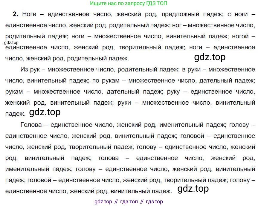 Русский язык, 6 класс Учебник, авторы: Быстрова Елена Александровна, Кибирёва Людмила Валентиновна, Гостева Юлия Николаевна, Антонова Евгения Станиславовна, издательство Русское слово, Москва, 2022, голубого цвета, Часть 1, страница 132, номер 2, Решение 1
