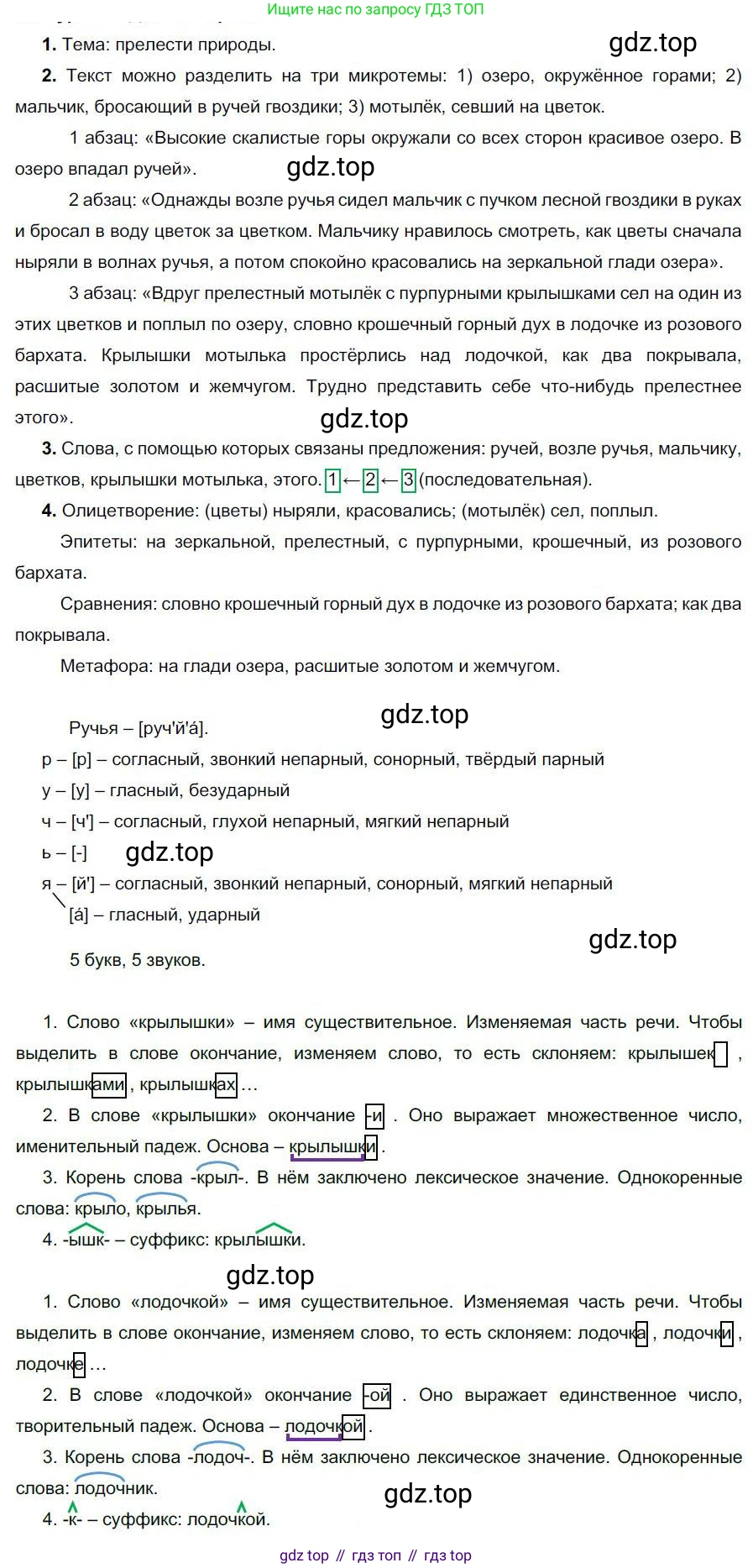 Русский язык, 6 класс Учебник, авторы: Быстрова Елена Александровна, Кибирёва Людмила Валентиновна, Гостева Юлия Николаевна, Антонова Евгения Станиславовна, издательство Русское слово, Москва, 2022, голубого цвета, Часть 1, страница 12, номер 10, Решение 1