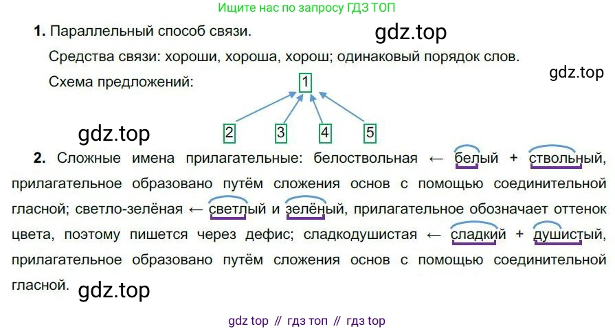 Русский язык, 6 класс Учебник, авторы: Быстрова Елена Александровна, Кибирёва Людмила Валентиновна, Гостева Юлия Николаевна, Антонова Евгения Станиславовна, издательство Русское слово, Москва, 2022, голубого цвета, Часть 1, страница 14, номер 12, Решение 1