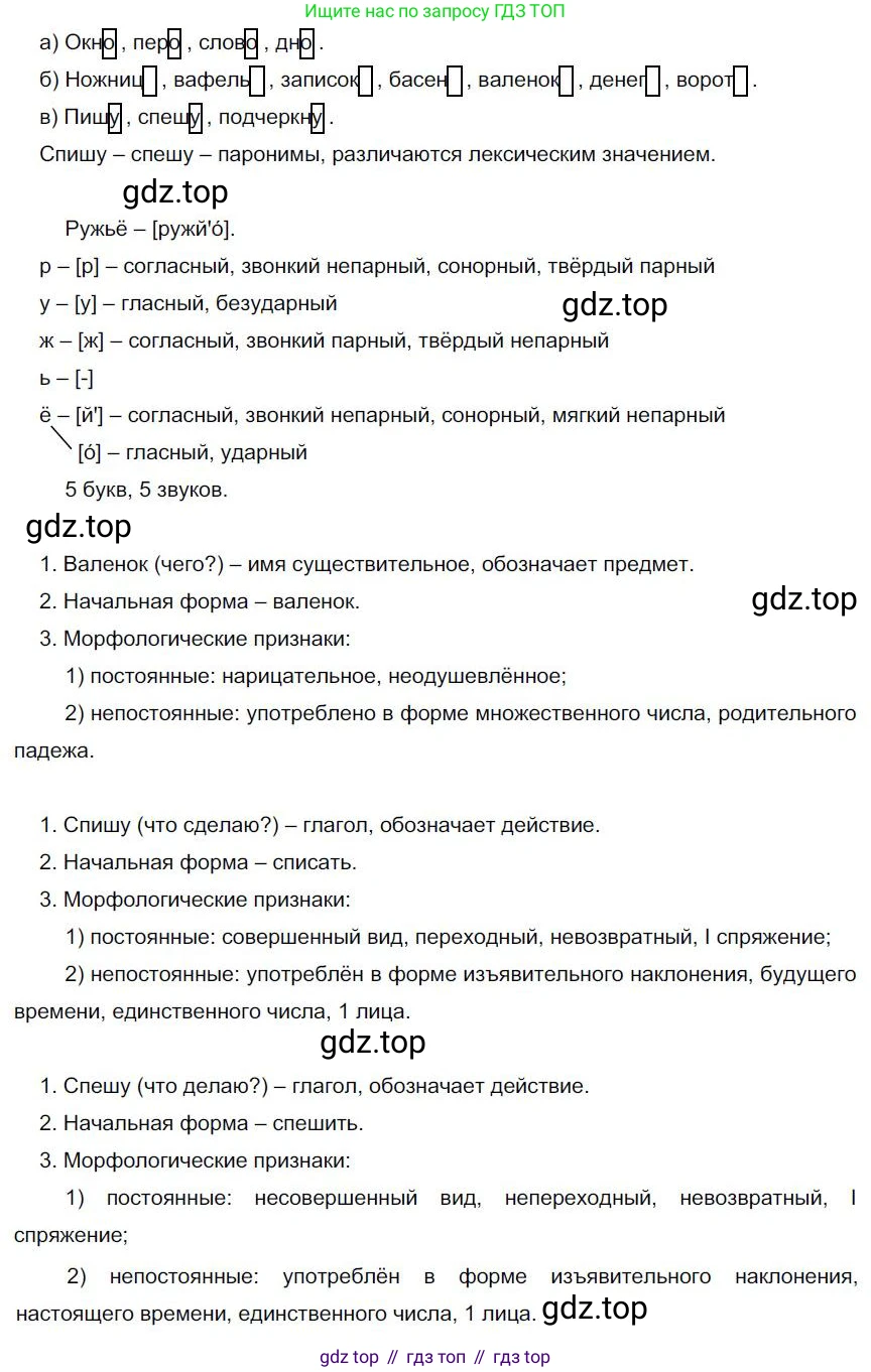 Русский язык, 6 класс Учебник, авторы: Быстрова Елена Александровна, Кибирёва Людмила Валентиновна, Гостева Юлия Николаевна, Антонова Евгения Станиславовна, издательство Русское слово, Москва, 2022, голубого цвета, Часть 1, страница 135, номер 145, Решение 1