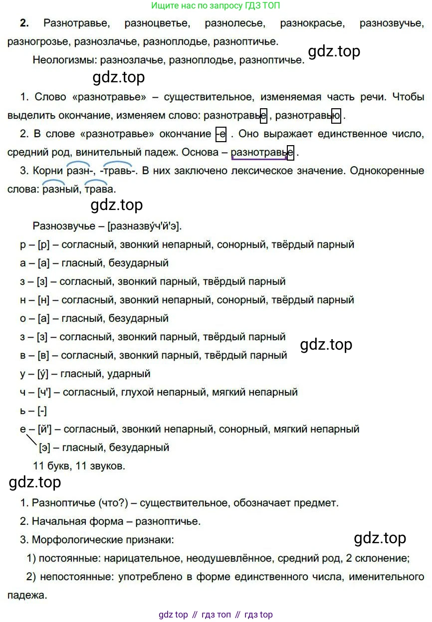 Русский язык, 6 класс Учебник, авторы: Быстрова Елена Александровна, Кибирёва Людмила Валентиновна, Гостева Юлия Николаевна, Антонова Евгения Станиславовна, издательство Русское слово, Москва, 2022, голубого цвета, Часть 1, страница 158, номер 195, Решение 1