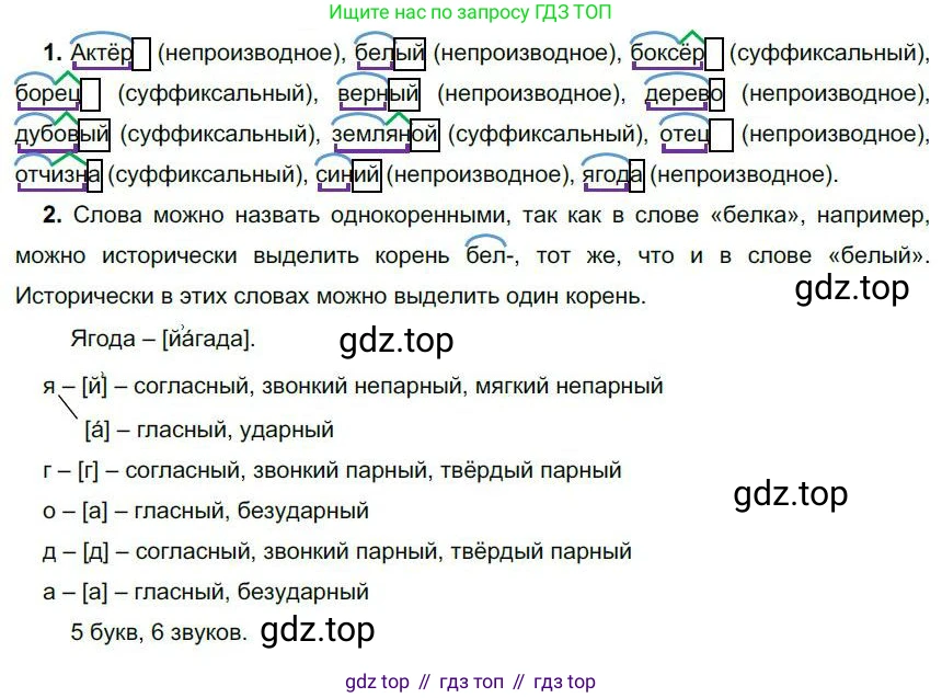 Русский язык, 6 класс Учебник, авторы: Быстрова Елена Александровна, Кибирёва Людмила Валентиновна, Гостева Юлия Николаевна, Антонова Евгения Станиславовна, издательство Русское слово, Москва, 2022, голубого цвета, Часть 1, страница 171, номер 211, Решение 1