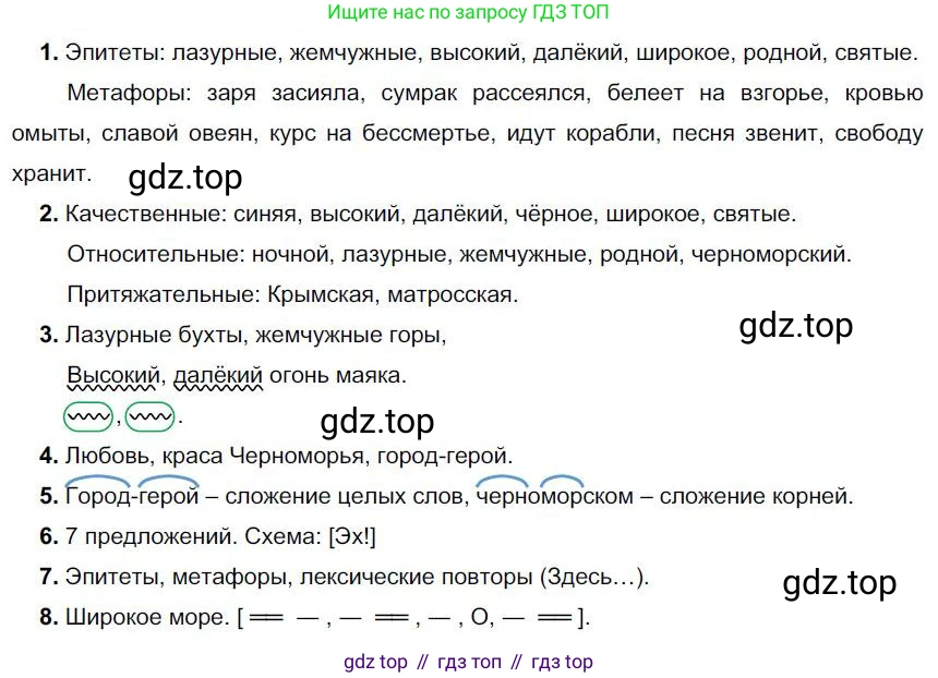 Русский язык, 6 класс Учебник, авторы: Быстрова Елена Александровна, Кибирёва Людмила Валентиновна, Гостева Юлия Николаевна, Антонова Евгения Станиславовна, издательство Русское слово, Москва, 2022, голубого цвета, Часть 1, страница 212, номер 266, Решение 1
