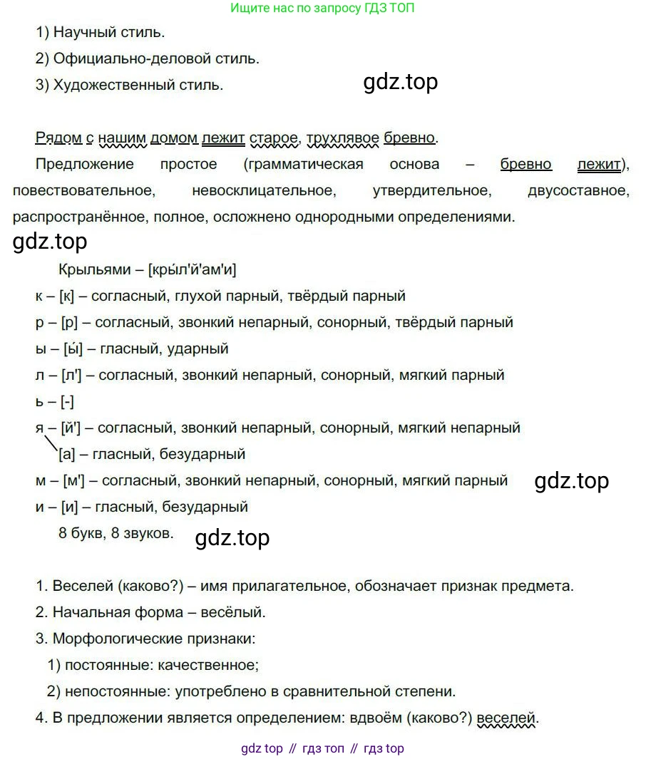 Русский язык, 6 класс Учебник, авторы: Быстрова Елена Александровна, Кибирёва Людмила Валентиновна, Гостева Юлия Николаевна, Антонова Евгения Станиславовна, издательство Русское слово, Москва, 2022, голубого цвета, Часть 1, страница 32, номер 28, Решение 1