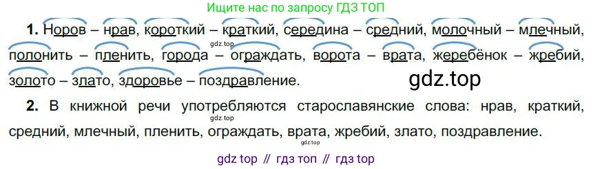 Русский язык, 6 класс Учебник, авторы: Быстрова Елена Александровна, Кибирёва Людмила Валентиновна, Гостева Юлия Николаевна, Антонова Евгения Станиславовна, издательство Русское слово, Москва, 2022, голубого цвета, Часть 1, страница 83, номер 77, Решение 1