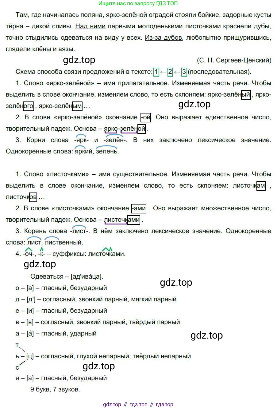 Русский язык, 6 класс Учебник, авторы: Быстрова Елена Александровна, Кибирёва Людмила Валентиновна, Гостева Юлия Николаевна, Антонова Евгения Станиславовна, издательство Русское слово, Москва, 2022, голубого цвета, Часть 1, страница 12, номер 9, Решение 1