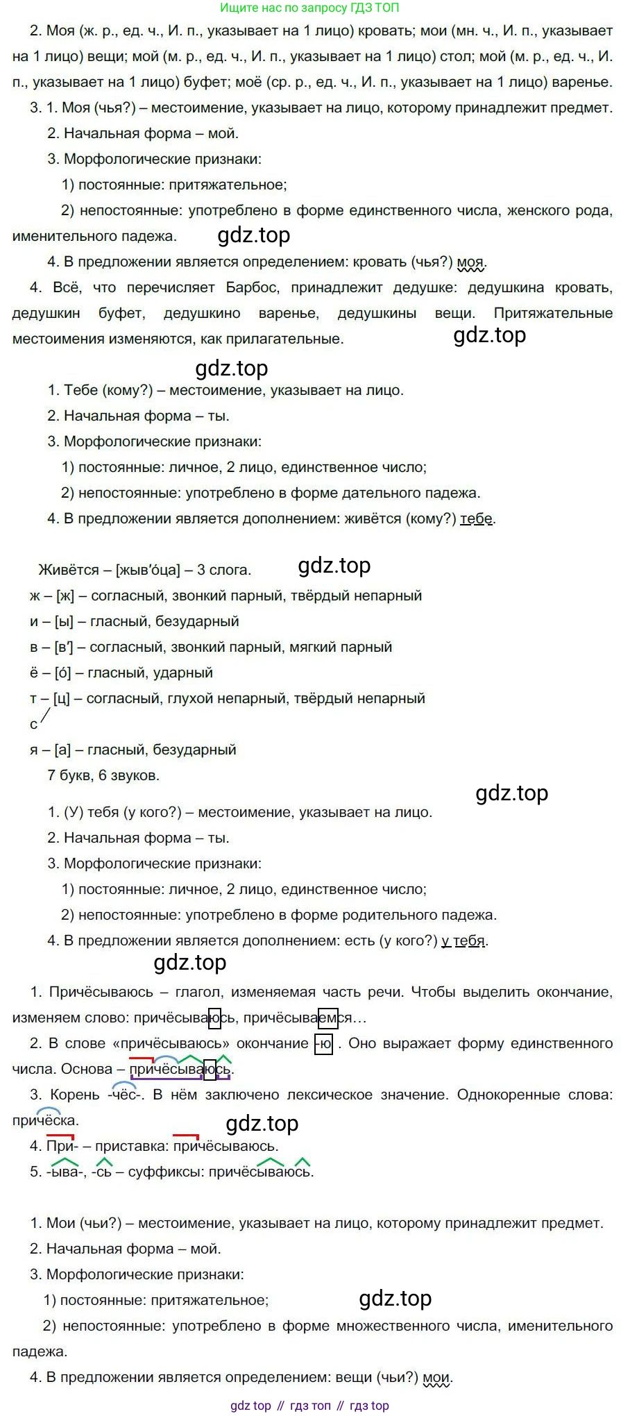 Русский язык, 6 класс Учебник, авторы: Быстрова Елена Александровна, Кибирёва Людмила Валентиновна, Гостева Юлия Николаевна, Антонова Евгения Станиславовна, издательство Русское слово, Москва, 2022, голубого цвета, Часть 2, страница 21, номер 22, Решение 1