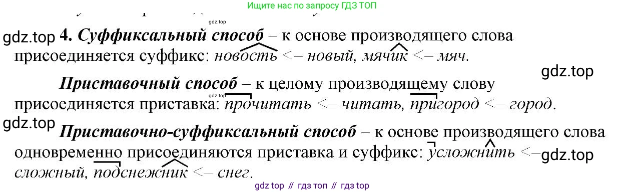 Русский язык, 6 класс Учебник, авторы: Быстрова Елена Александровна, Кибирёва Людмила Валентиновна, Гостева Юлия Николаевна, Антонова Евгения Станиславовна, издательство Русское слово, Москва, 2022, голубого цвета, Часть 1, страница 174, номер 4, Решение 2