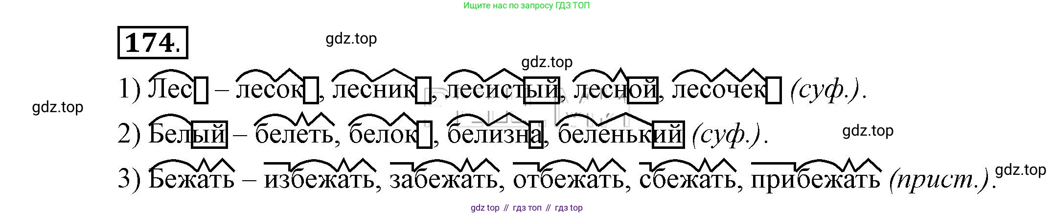 Русский язык, 6 класс Учебник, авторы: Быстрова Елена Александровна, Кибирёва Людмила Валентиновна, Гостева Юлия Николаевна, Антонова Евгения Станиславовна, издательство Русское слово, Москва, 2022, голубого цвета, Часть 1, страница 150, номер 174, Решение 2
